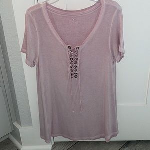 Soft & Sexy American Eagle Shirt - Size Small (Pink)